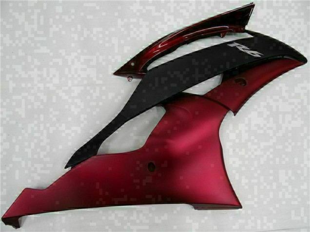 Rouge Noir 08-16 YZF R6 Carrosserie Moto Rouge Noir 08-16 YZF R6 Carrosserie Moto