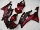Rouge Noir 08-16 YZF R6 Carrosserie Moto Rouge Noir 08-16 YZF R6 Carrosserie Moto
