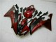 Rouge Noir 08-16 YZF R6 Kit Carénages Motos Complet Rouge Noir 08-16 YZF R6 Kit Carénages Motos Complet