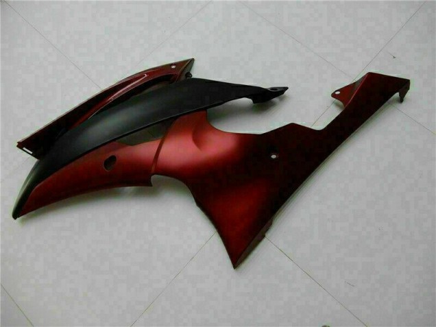 Rouge Noir 08-16 YZF R6 Kit Carénages Motos Complet Rouge Noir 08-16 YZF R6 Kit Carénages Motos Complet