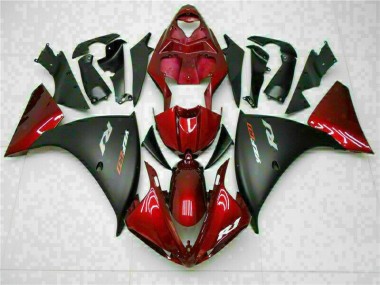 Rouge Noir 09-11 YZF R1 Carénages Moto
