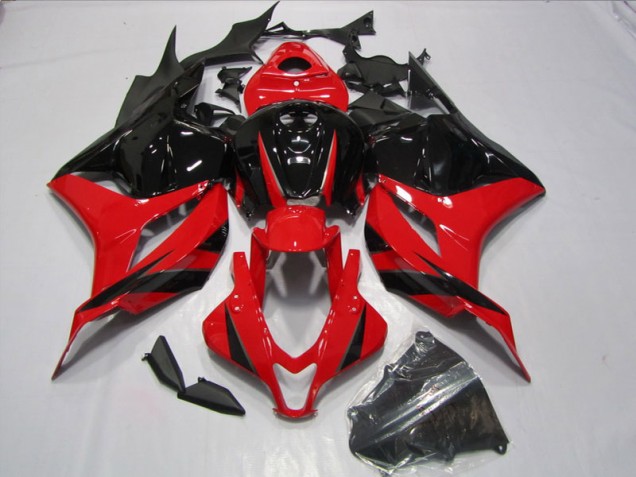 Rouge Noir 09-12 CBR600RR Carénages Moto Rouge Noir 09-12 CBR600RR Carénages Moto