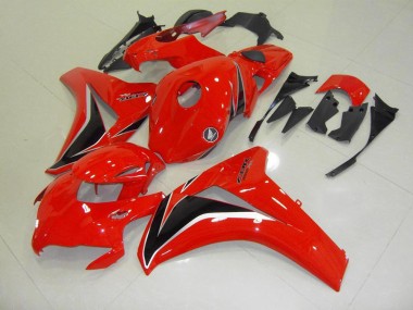 Rouge Noir Argent 08-11 CBR1000RR Carénage Moto