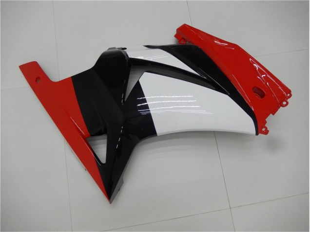 Rouge Noir Blanc 08-12 EX250 Carénage Moto Rouge Noir Blanc 08-12 EX250 Carénage Moto