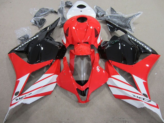 Rouge Noir Blanc 09-12 CBR600RR Carénage Moto Rouge Noir Blanc 09-12 CBR600RR Carénage Moto