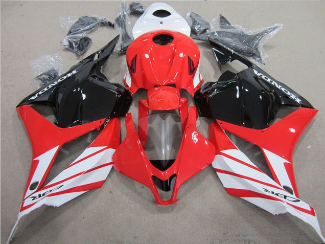 Rouge Noir Blanc 09-12 CBR600RR Carénages Moto Rouge Noir Blanc 09-12 CBR600RR Carénages Moto