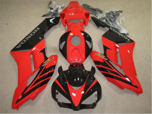 Rouge Noir Fireblade 04-05 CBR1000RR Carénage Moto Rouge Noir Fireblade 04-05 CBR1000RR Carénage Moto
