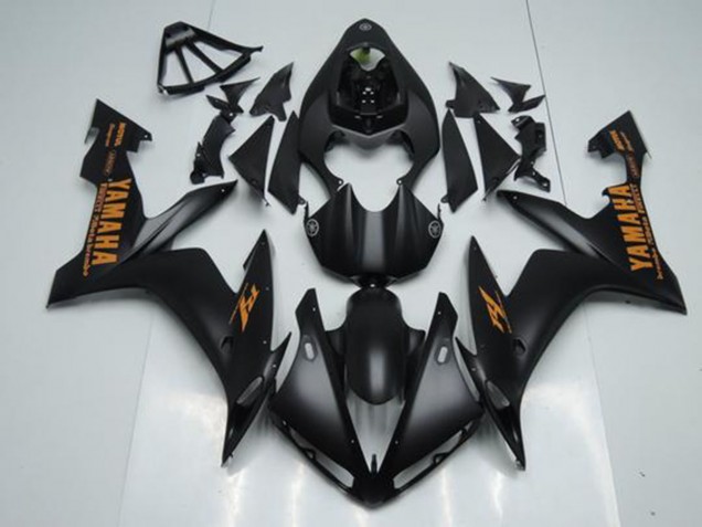 Rouge Noir Mat Orange 04-06 YZF R1 Carénage Moto Rouge Noir Mat Orange 04-06 YZF R1 Carénage Moto