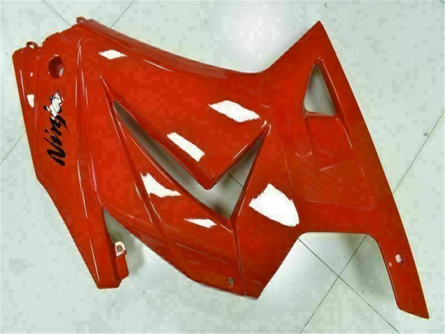 Rouge Noir Ninja 08-12 EX250 Carénage Moto Rouge Noir Ninja 08-12 EX250 Carénage Moto