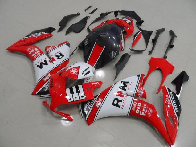 Rouge Rpm 12-16 CBR1000RR Carénage Moto Rouge Rpm 12-16 CBR1000RR Carénage Moto
