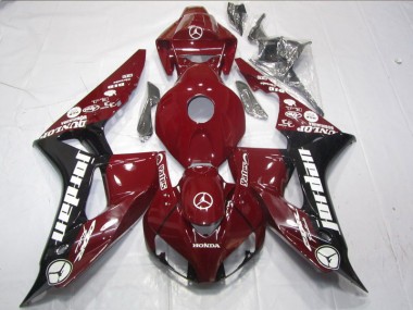 Rouge Yates 06-07 CBR1000RR Carénage Moto