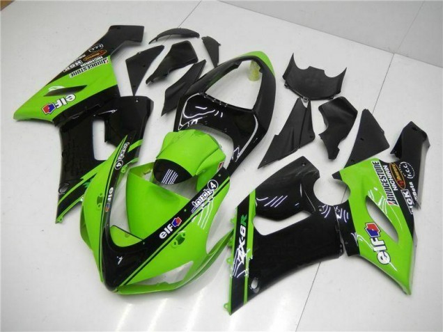 Vert 05-06 ZX6R Carrosserie Moto Vert 05-06 ZX6R Carrosserie Moto