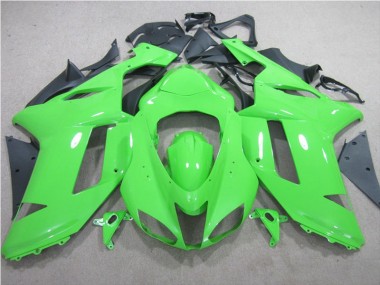 Vert 07-08 ZX6R Carénage Moto