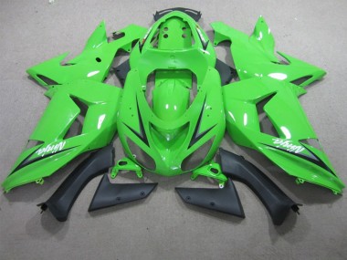 Vert 13-18 ZX6R Carénage Moto