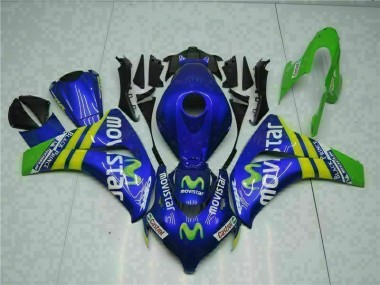 Vert Bleu 08-11 CBR1000RR Carénage Moto