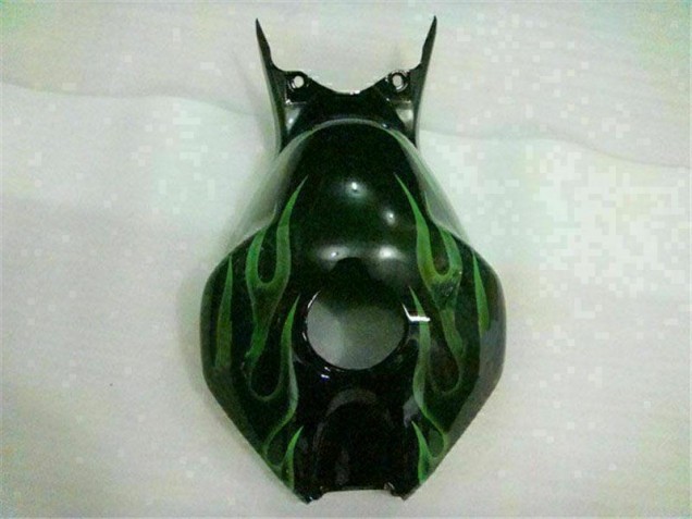 Vert Flamme Noir 06-07 CBR1000RR Carénage Moto Vert Flamme Noir 06-07 CBR1000RR Carénage Moto