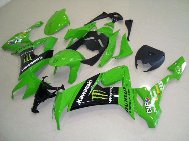 Vert Monster 08-10 ZX10R Carénages Moto Vert Monster 08-10 ZX10R Carénages Moto