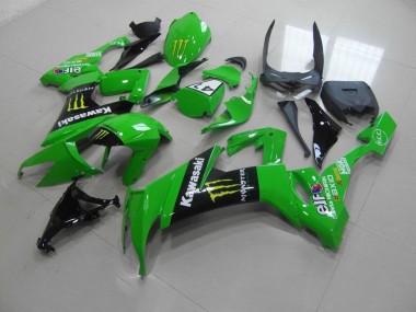 Vert Monster 41 08-10 ZX10R Carénage Moto