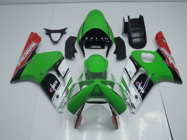 Vert Motocard 03-04 ZX6R Carénage Moto Vert Motocard 03-04 ZX6R Carénage Moto