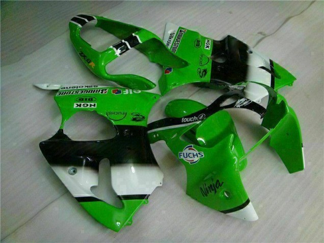 Vert Noir 00-02 ZX6R Carénages Moto & Carrosserie Vert Noir 00-02 ZX6R Carénages Moto & Carrosserie