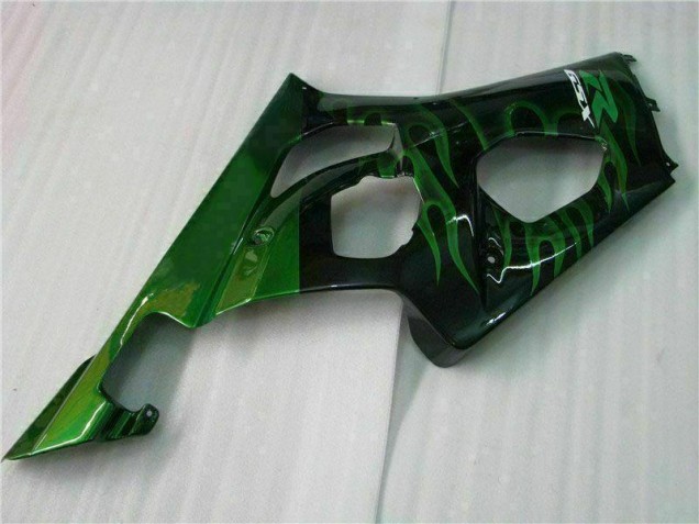 Vert Noir 03-04 GSXR 1000 Carénage Moto Vert Noir 03-04 GSXR 1000 Carénage Moto