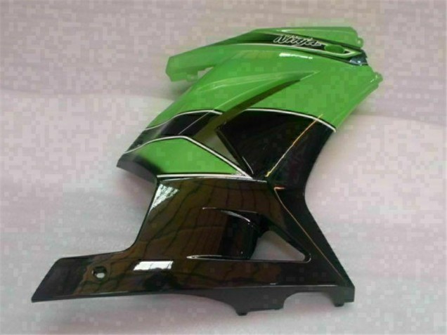 Vert Noir 08-12 EX250 Kit Carénages Motos Complet Vert Noir 08-12 EX250 Kit Carénages Motos Complet