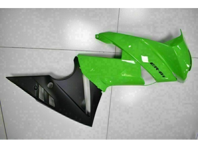 Vert Noir 09-11 EX650 Carénages Moto Vert Noir 09-11 EX650 Carénages Moto