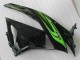 Vert Noir 09-12 ZX6R Carénage Moto Vert Noir 09-12 ZX6R Carénage Moto