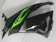 Vert Noir 09-12 ZX6R Carénage Moto Vert Noir 09-12 ZX6R Carénage Moto
