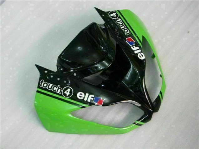 Vert Noir 09-12 ZX6R Carénages Moto Vert Noir 09-12 ZX6R Carénages Moto