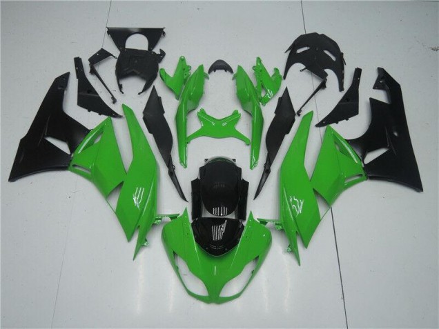 Vert Noir 09-12 ZX6R Carrosserie Moto Vert Noir 09-12 ZX6R Carrosserie Moto