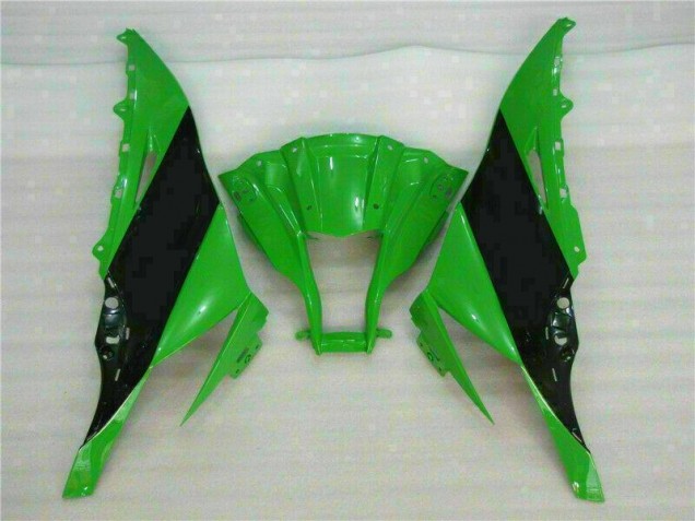 Vert Noir 11-15 ZX10R Carénage Moto Vert Noir 11-15 ZX10R Carénage Moto