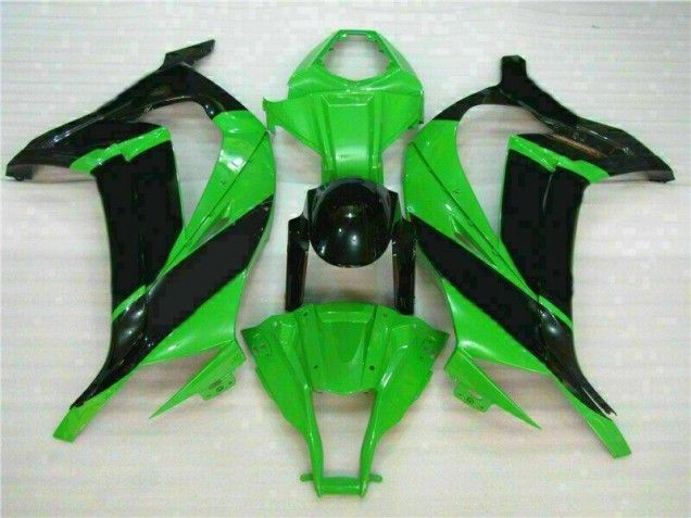 Vert Noir 11-15 ZX10R Carénage Moto Vert Noir 11-15 ZX10R Carénage Moto