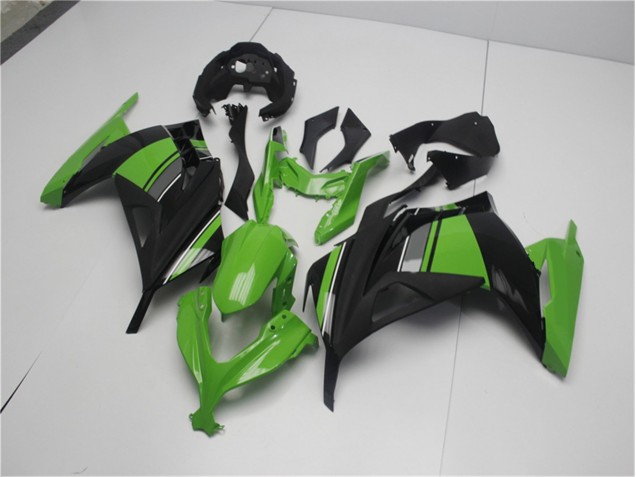 Vert Noir 13-16 EX300 Carénages Moto Vert Noir 13-16 EX300 Carénages Moto