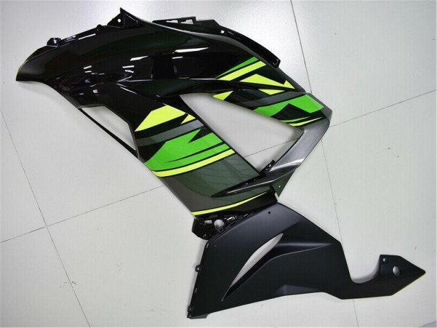 Vert Noir 13-18 ZX6R Carrosserie Moto Vert Noir 13-18 ZX6R Carrosserie Moto