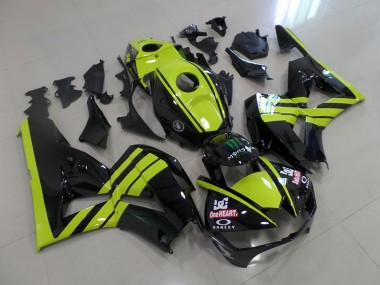 Vert Noir 13-21 CBR600RR Carénage Moto