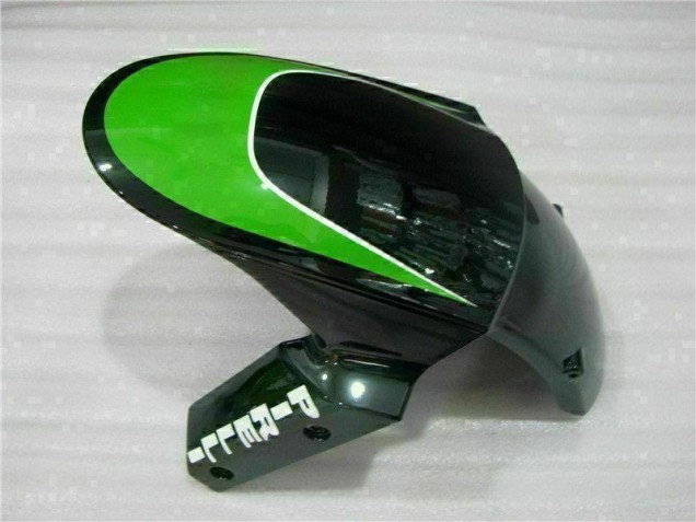 Vert Noir LeoVince 09-12 ZX6R Carénage Moto Vert Noir LeoVince 09-12 ZX6R Carénage Moto