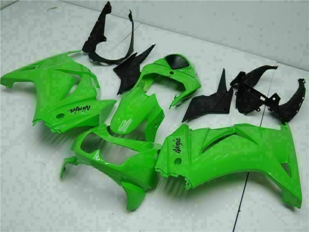 Vert Noir Ninja 08-12 EX250 Carénage Moto Vert Noir Ninja 08-12 EX250 Carénage Moto