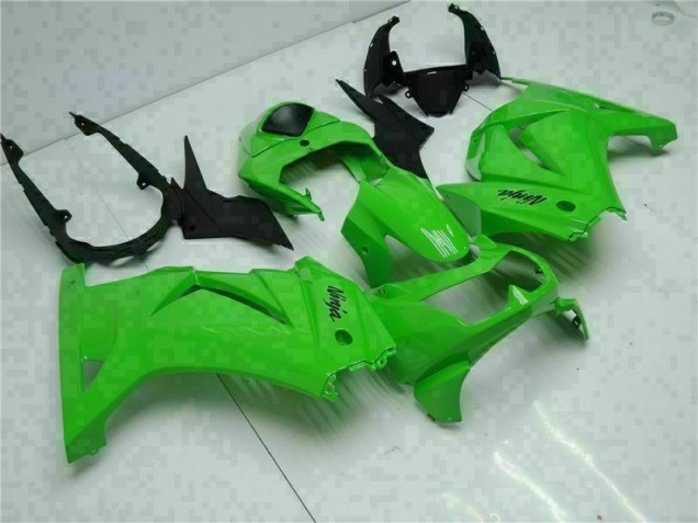 Vert Noir Ninja 08-12 EX250 Carénage Moto Vert Noir Ninja 08-12 EX250 Carénage Moto