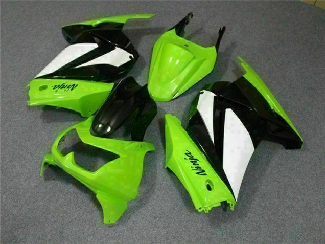 Vert Noir Ninja 08-12 EX250 Carrosserie Moto Vert Noir Ninja 08-12 EX250 Carrosserie Moto