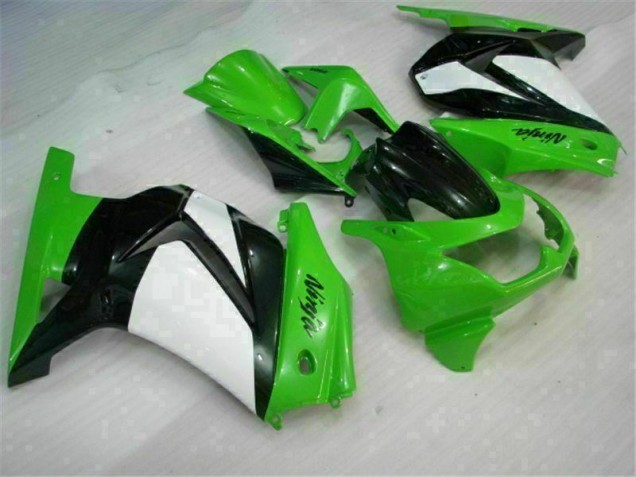 Vert Noir Ninja 08-12 EX250 Kit Carénages Motos Complet