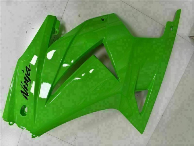Vert Noir Ninja 08-12 EX250 Kit Carénages Motos & Plastique Vert Noir Ninja 08-12 EX250 Kit Carénages Motos & Plastique