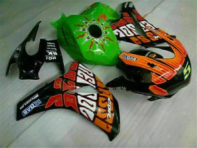 Vert Orange 08-11 CBR1000RR Carénage Moto Vert Orange 08-11 CBR1000RR Carénage Moto