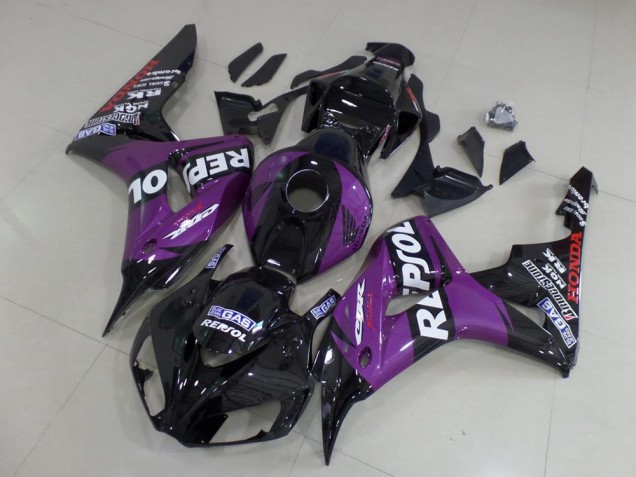 Violet Repsol 06-07 CBR1000RR Carénage Moto Violet Repsol 06-07 CBR1000RR Carénage Moto