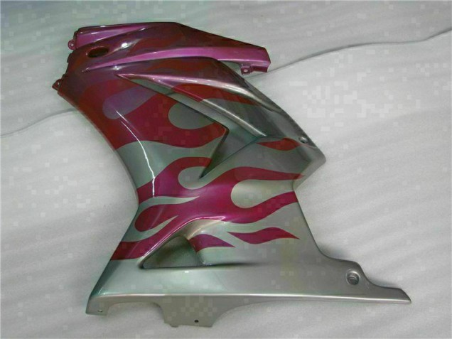 Violet Rouge 08-12 EX250 Carénage Moto Violet Rouge 08-12 EX250 Carénage Moto