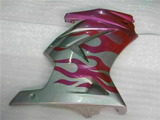 Violet Rouge 08-12 EX250 Carénage Moto Violet Rouge 08-12 EX250 Carénage Moto